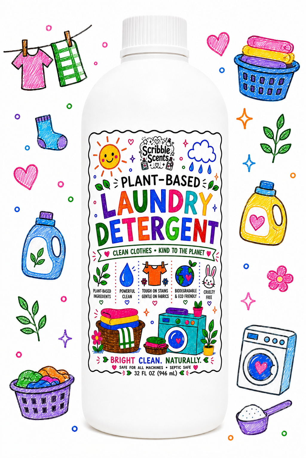 Laundry Detergent-Plant Based