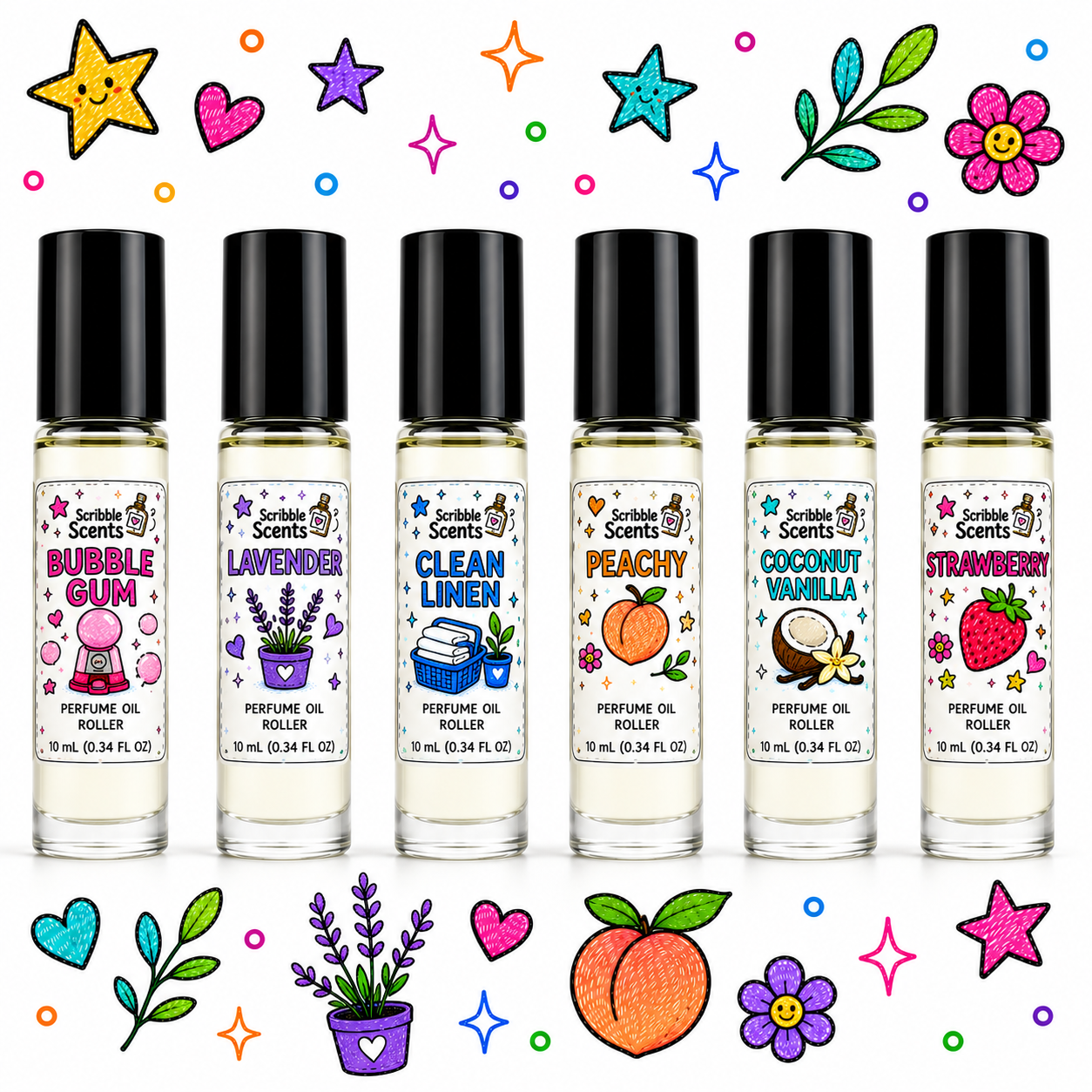 Perfume Oil Roller 10ml - Choose Your Scent
