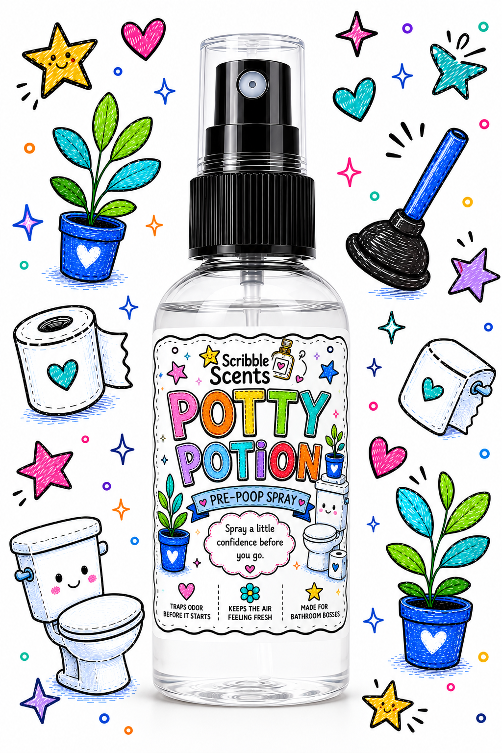 Potty Potion Toilet Spray